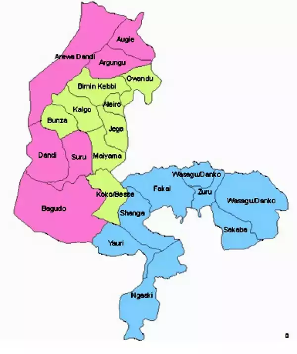 Ashawo Map!! Have You Seen This Kebbi State Map? [See Here]